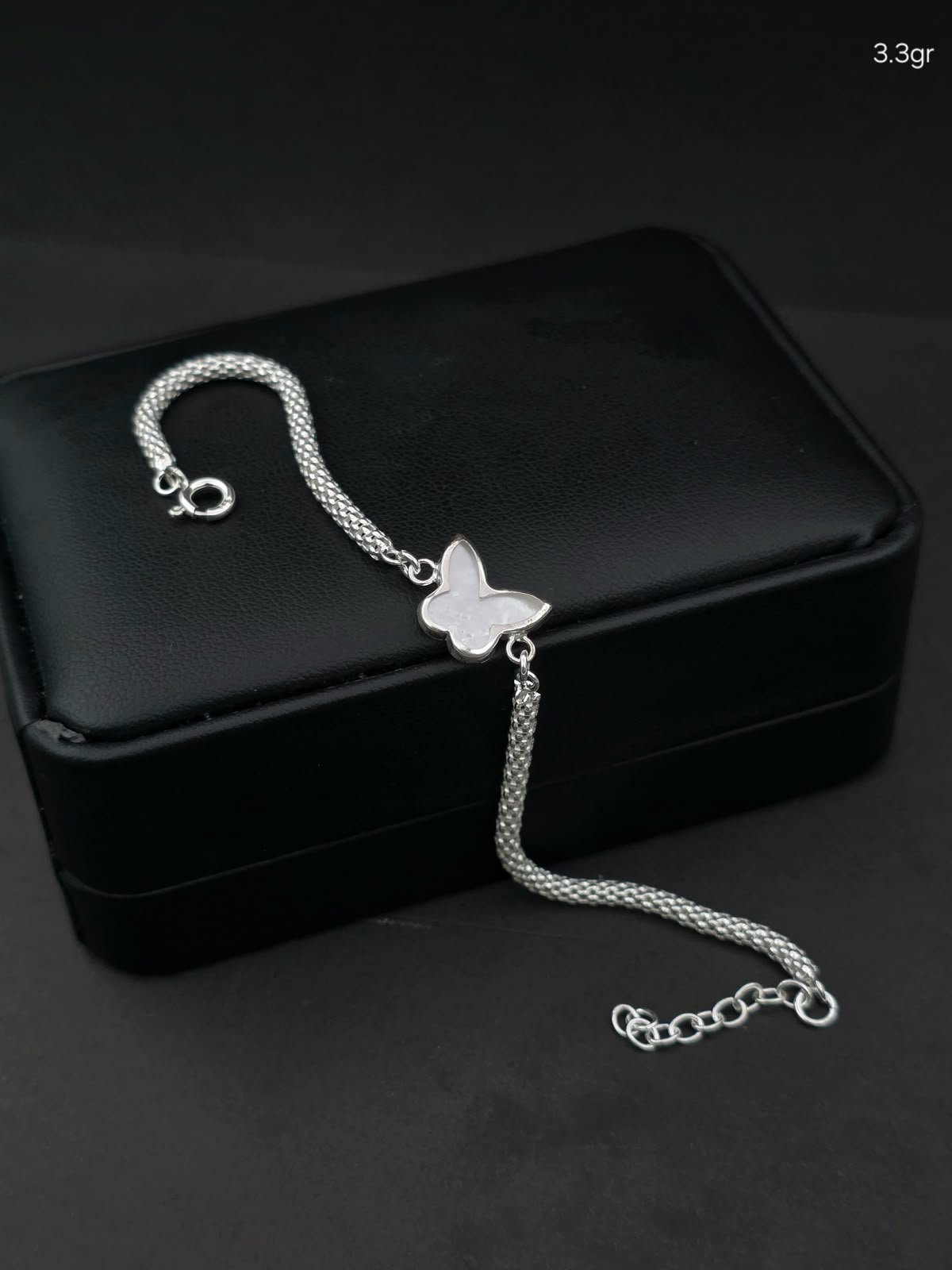 Pulsera Mariposa Nácar